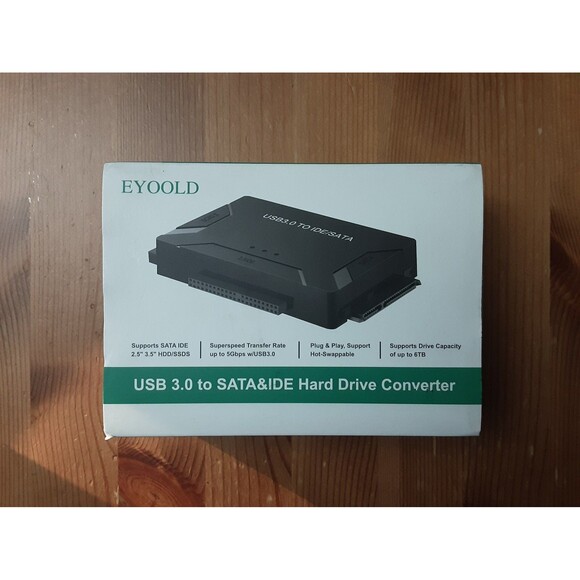 USB 3.0 to IDE & SATA Hard Drive Converter - Picture 5 of 5